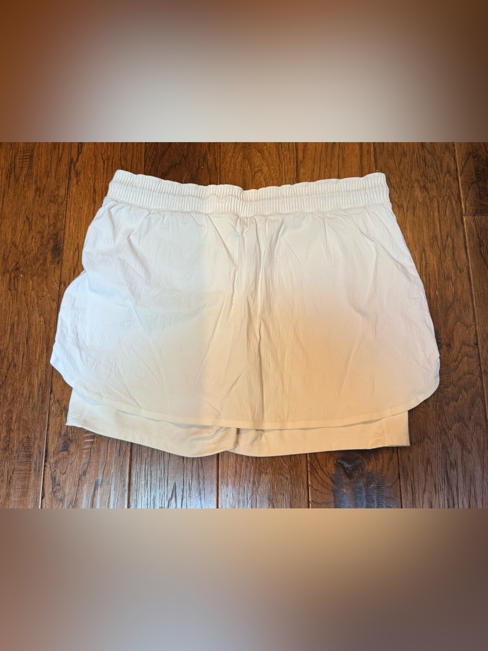 Athleta Trekkie Skort Size 14 White Drawstring Athletic Travel Tennis Golf Skort - Picture 10 of 12